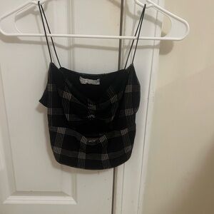 Urban Outfitters Checkered Going out top